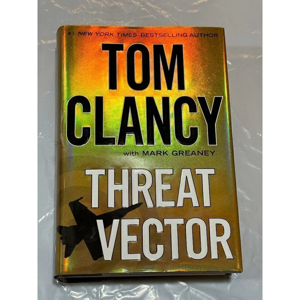 Threat Vector by Tom Clancy Jack Ryan Novel 1st Edition 1st‎ Printing Very Good